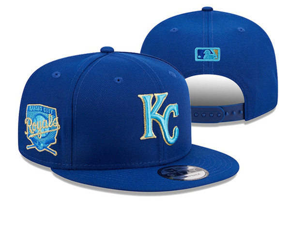 Kansas City Royals Stitched Snapback Hats 016
